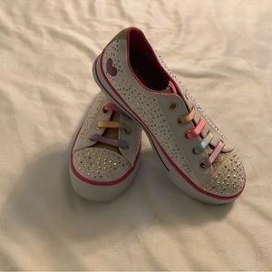 Skechers girls Twinkle Toes Twinkle Sparks size 3 new